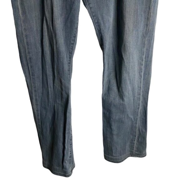 William Rast Men's Medium Indigo Button-Fly Straight Leg Jeans - Picture 3 of 11